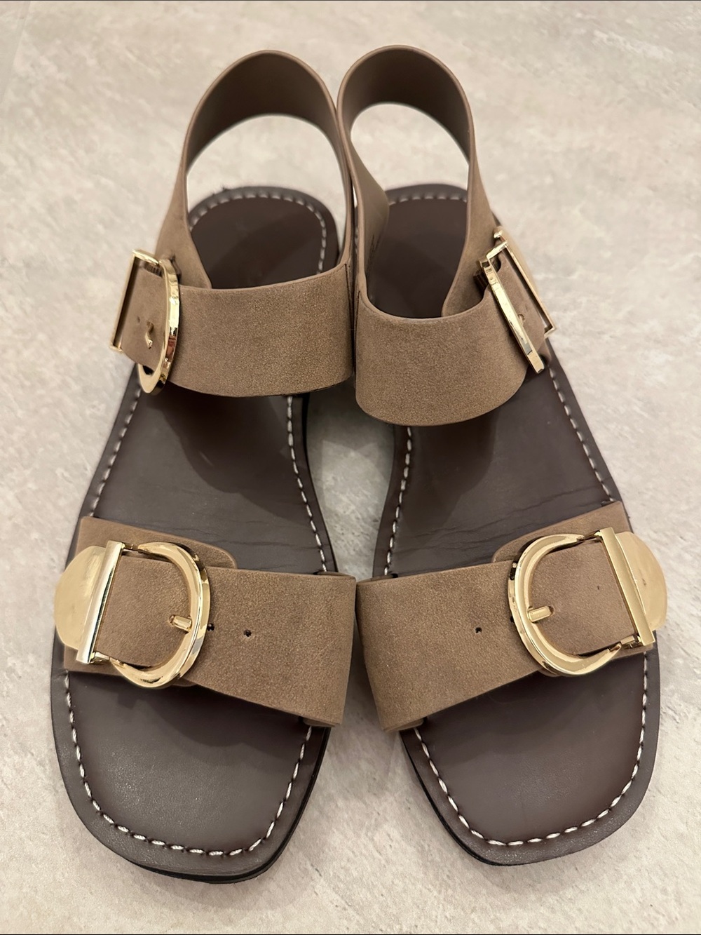 Target Universal Thread Mira Double Buckle Flat Sandals